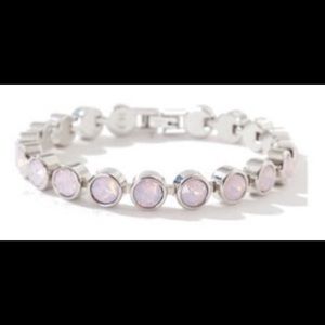 Touchstone Crystal by Swarovski rosewater opal ice bracelet BNIB very rare